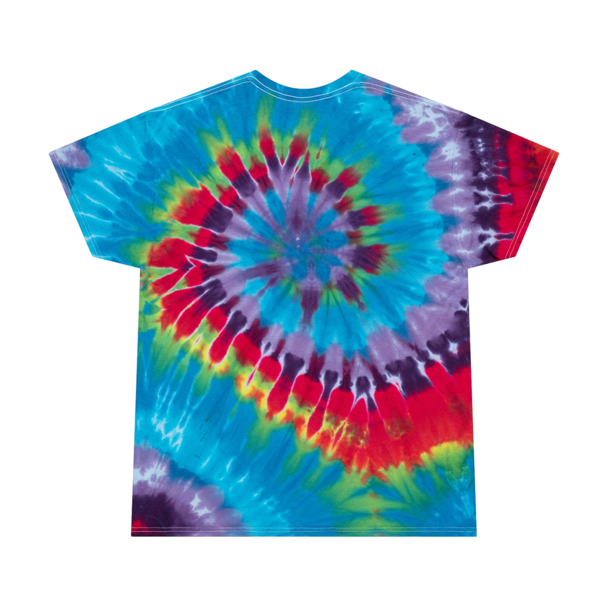 Adult Unisex Parrothead For Life Rainbow Tie Dye Graphic Tee