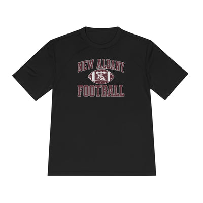 Adult Unisex New Albany Football Pride Graphic Sport-Tek Competitor Performance Tee