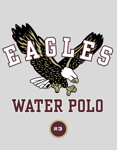 Adult Unisex Choose your Graphic Sweatshirt with Customized Back - New Albany Water Polo