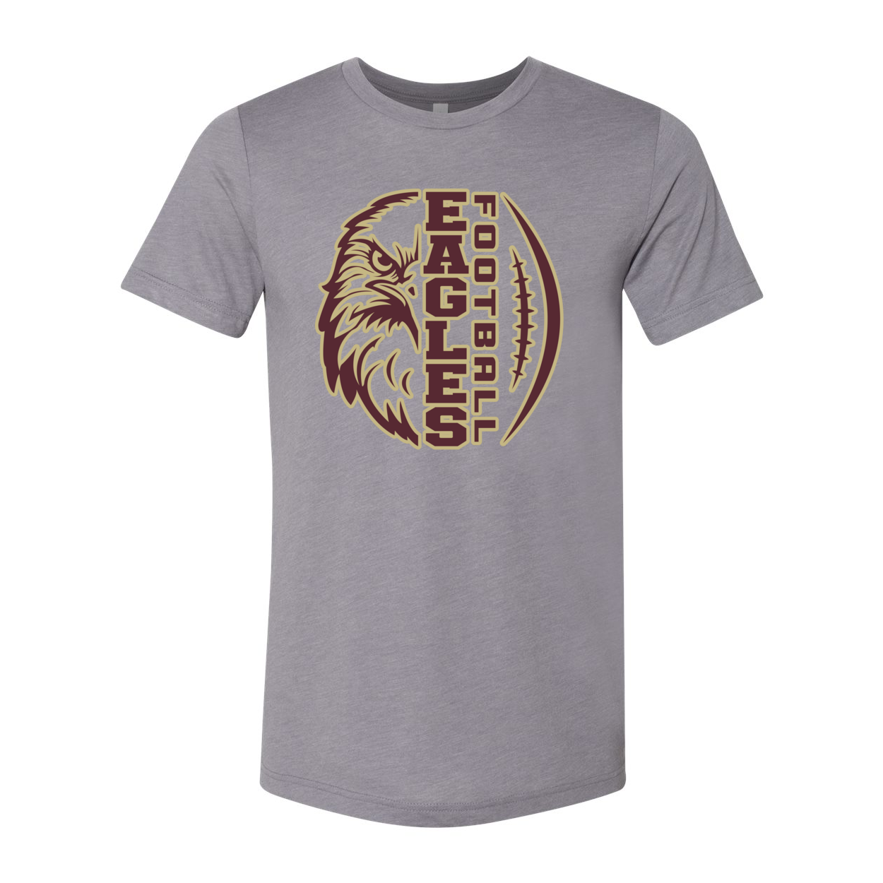 Adult Unisex Super Soft Ultimate Eagle Short Sleeve Graphic Tee