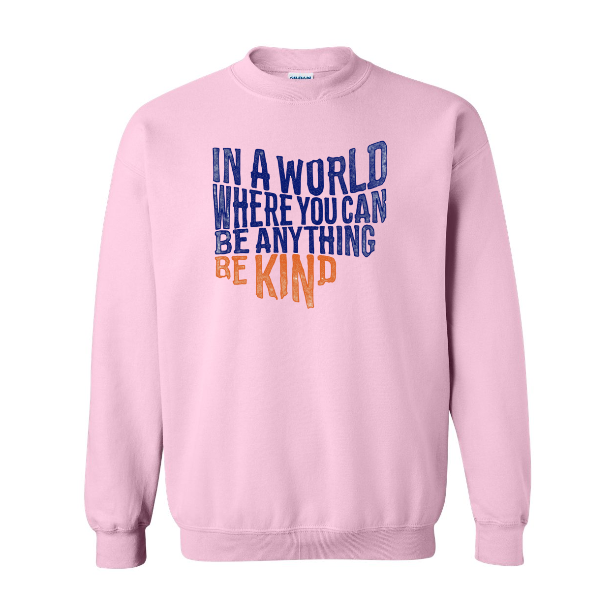 Adult Unisex "Be Kind" Bridgeway Graphic Crewneck Sweatshirt