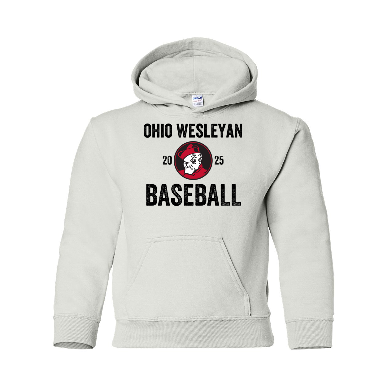 Youth OWU 2025 Baseball Graphic Hoodie - Ohio Wesleyan University