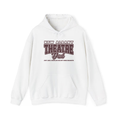 Adult Unisex New Albany Theatre Dramatic Dad Graphic Hoodie