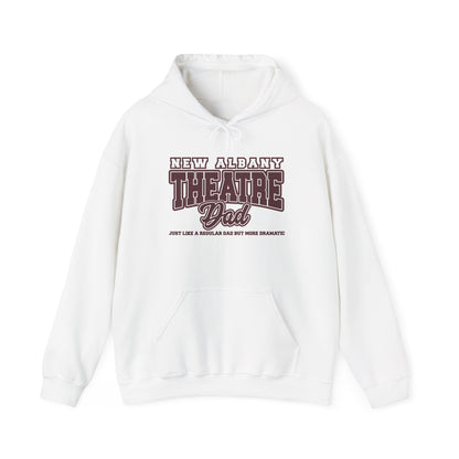 Adult Unisex New Albany Theatre Dramatic Dad Graphic Hoodie