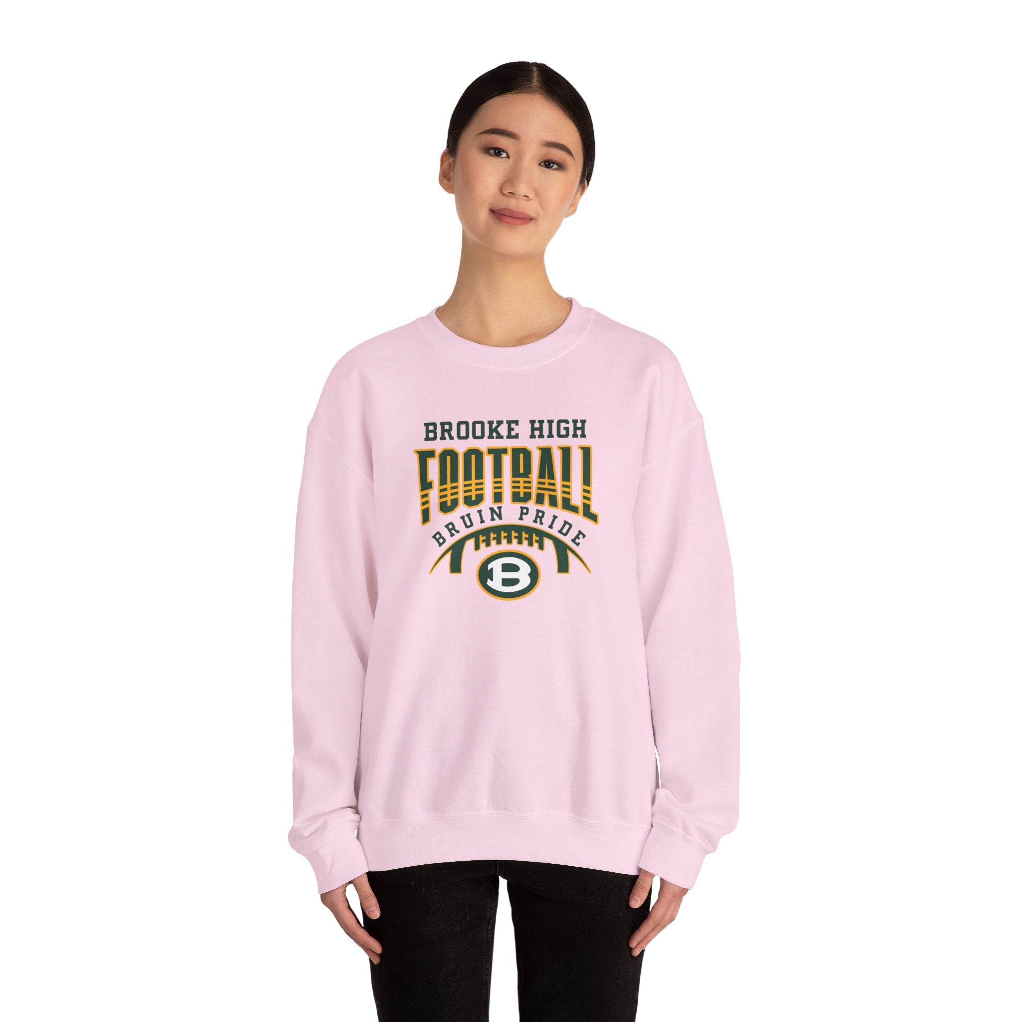 Adult Unisex Bruin Pride Football Graphic Sweatshirt