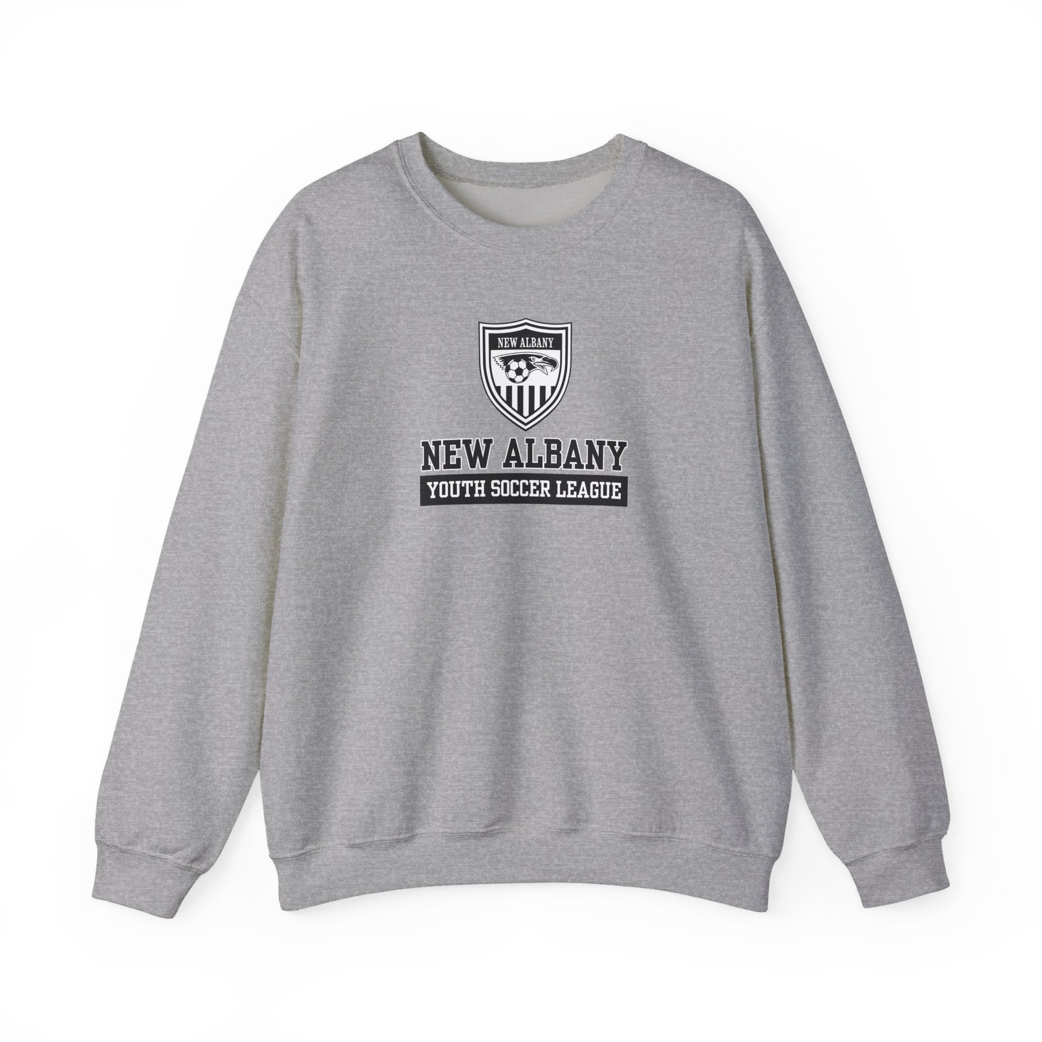 Adult Unisex New Albany Youth Soccer League Game Day Graphic Sweatshirt