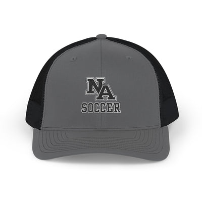 Adult Unisex Embroidered New Albany Classic Black Logo Richardson 112 Snapback Trucker Hat