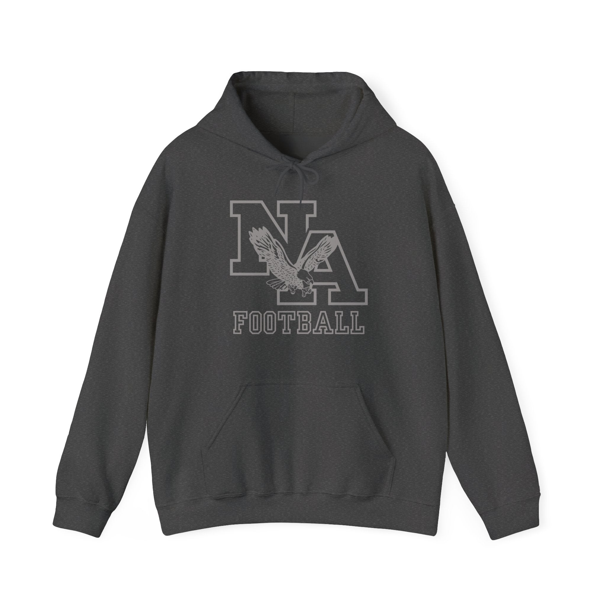 Adult Unisex New Albany Tonal Football Logo Graphic Hoodie