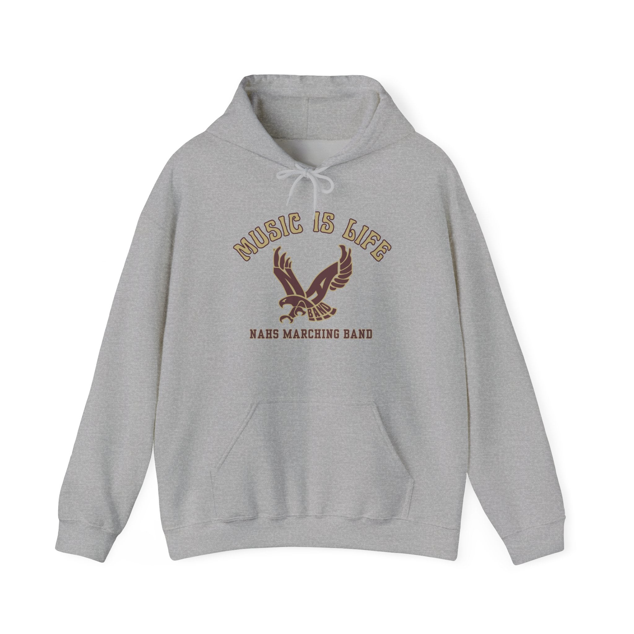 Adult Unisex NAHS Music is Life Graphic Hoodie