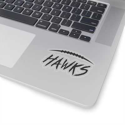 Westerville Central Fighting Football Hawks Graphic Kiss-Cut Sticker