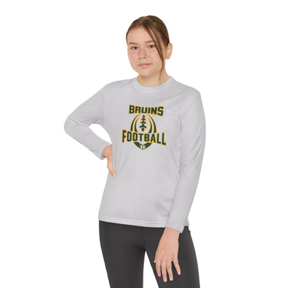 Youth Bruin Ultimate Football Graphic Competitor Performance Long Sleeve Tee