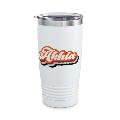 Retro Graphic Ringneck Insulated Travel Tumbler - Akhia