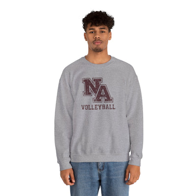 Adult Unisex New Albany Volleyball Vintage Vibe Logo Graphic Sweatshirt