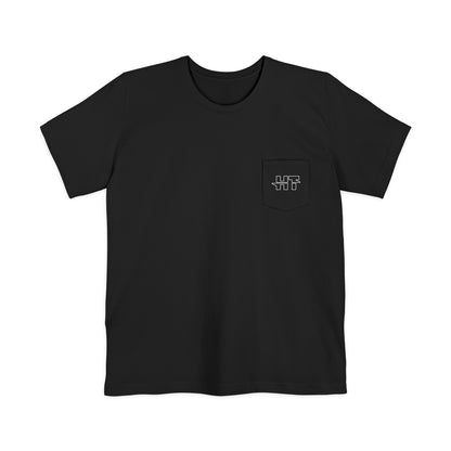 Adult Unisex Home Turf Logo Pocket Tee with Back Graphic