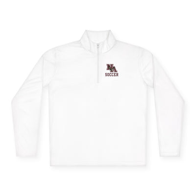 Adult Unisex New Albany Classic Maroon Soccer Logo Graphic Sport-Tek Quarter Zip Pullover
