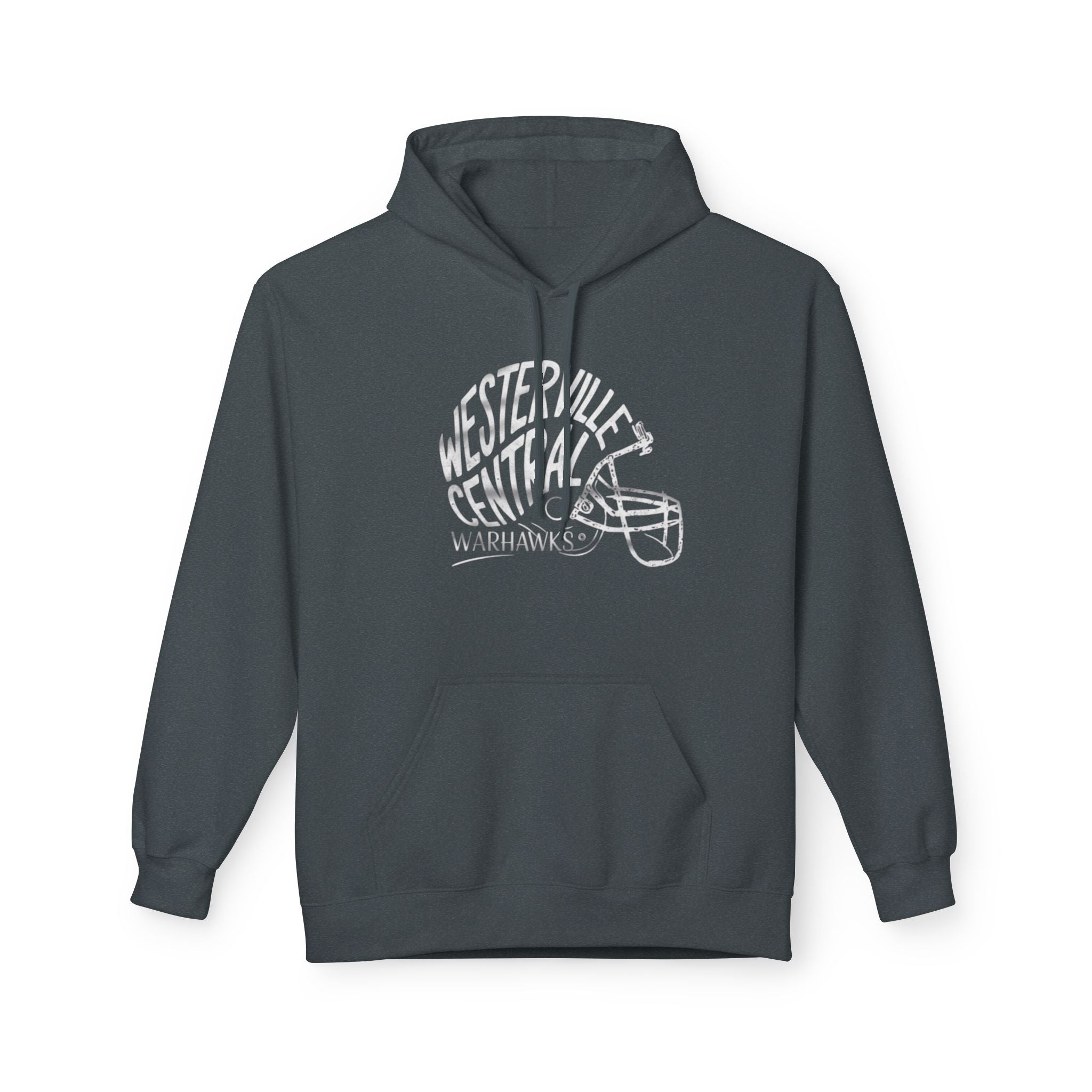 Adult Unisex Westerville Central Hustle Helmet Graphic Soft Style Hoodie