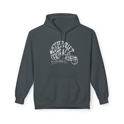 Adult Unisex Westerville Central Hustle Helmet Graphic Soft Style Hoodie