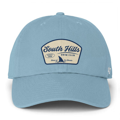 Adult Unisex South Hills Swim Club Home of the Sharks Graphic 47 Brand Clean Up Cap