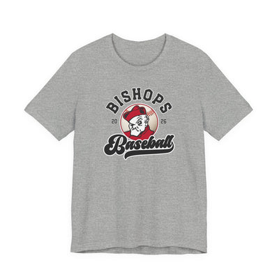 Adult Unisex Battling Bishops 2026 Script Baseball Graphic Short Sleeve Soft Tee