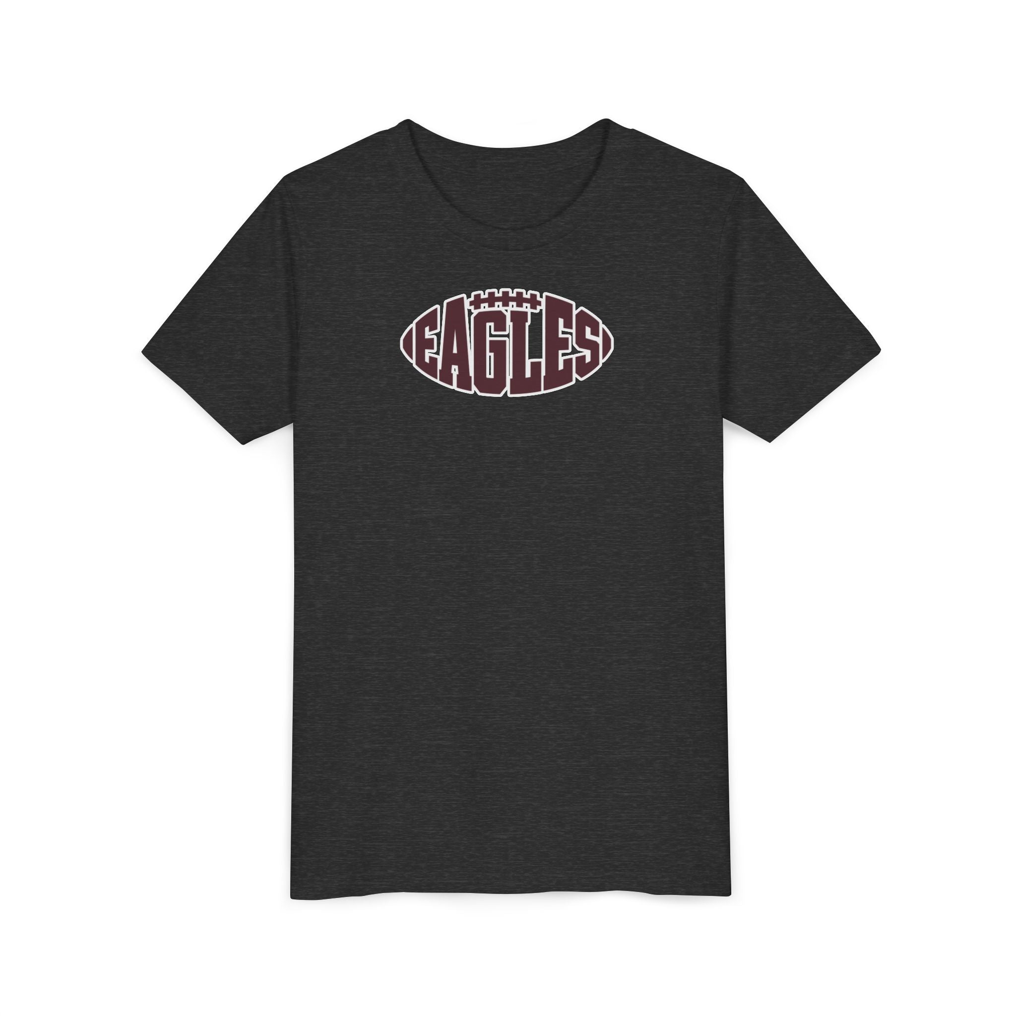 Youth New Albany Football Eagle Ball Graphic Short Sleeve Bella + Canvas Soft Tee