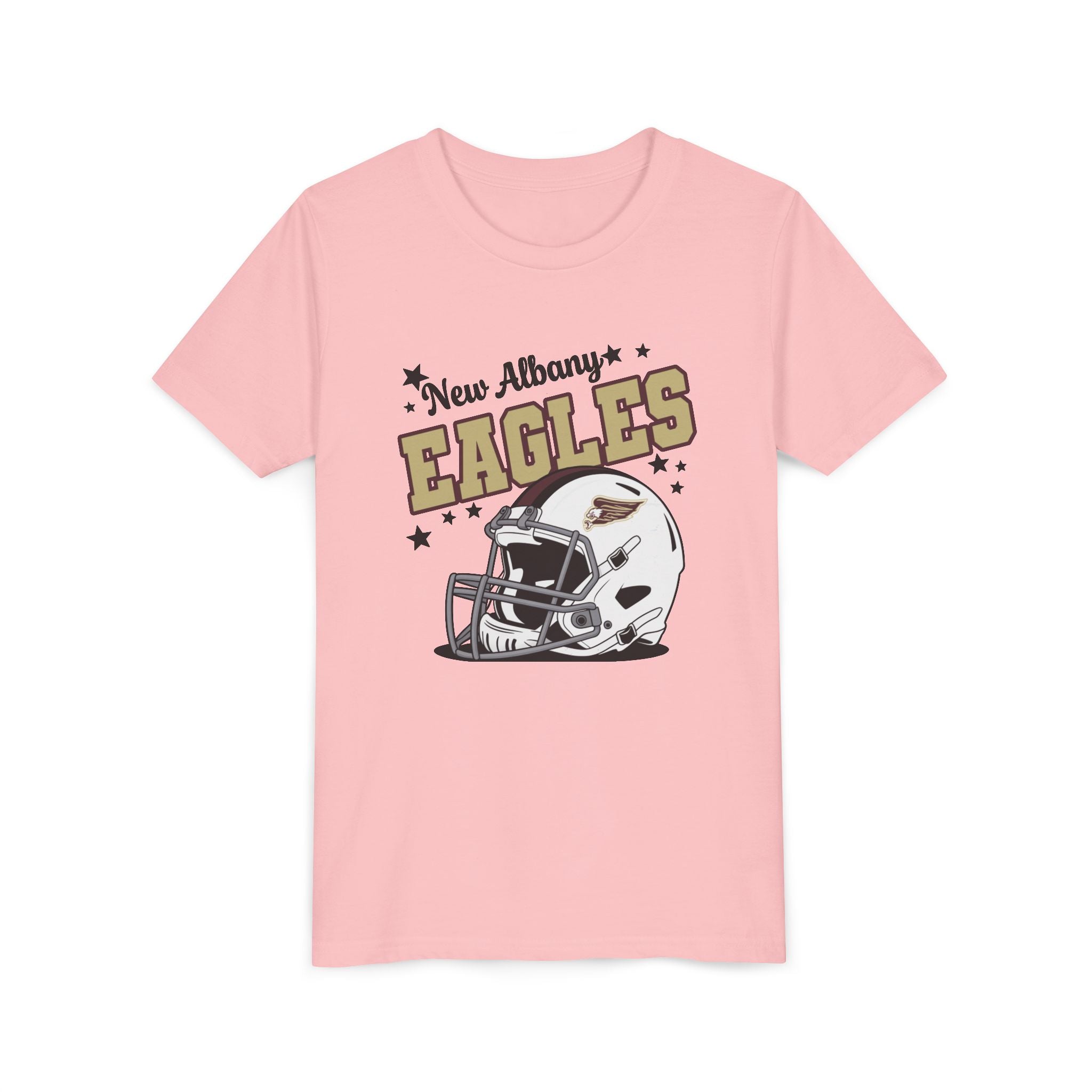 Youth New Albany Eagles Football Pride Graphic Short Sleeve Soft Tee