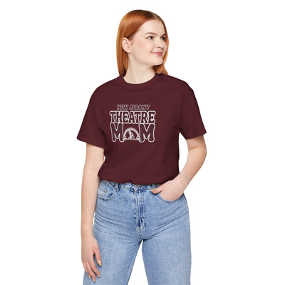 Adult Unisex New Albany Theatre Mom Graphic Short Sleeve Soft Tee