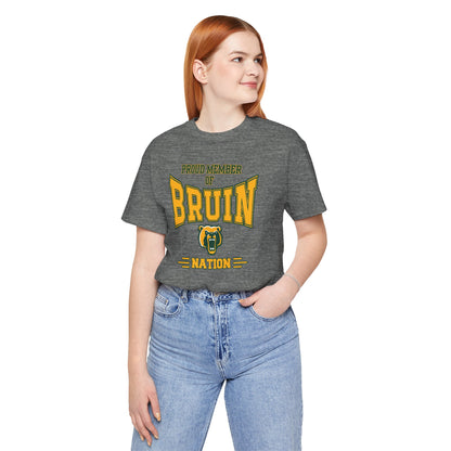 Adult Unisex Bruin Nation Graphic Short Sleeve Soft Tee
