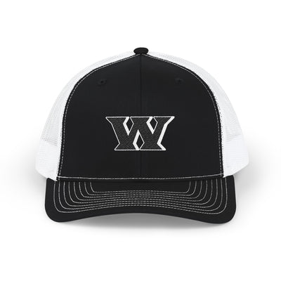 Adult Unisex Weir Logo Embroidered Richardson 112 Snapback Trucker Hat