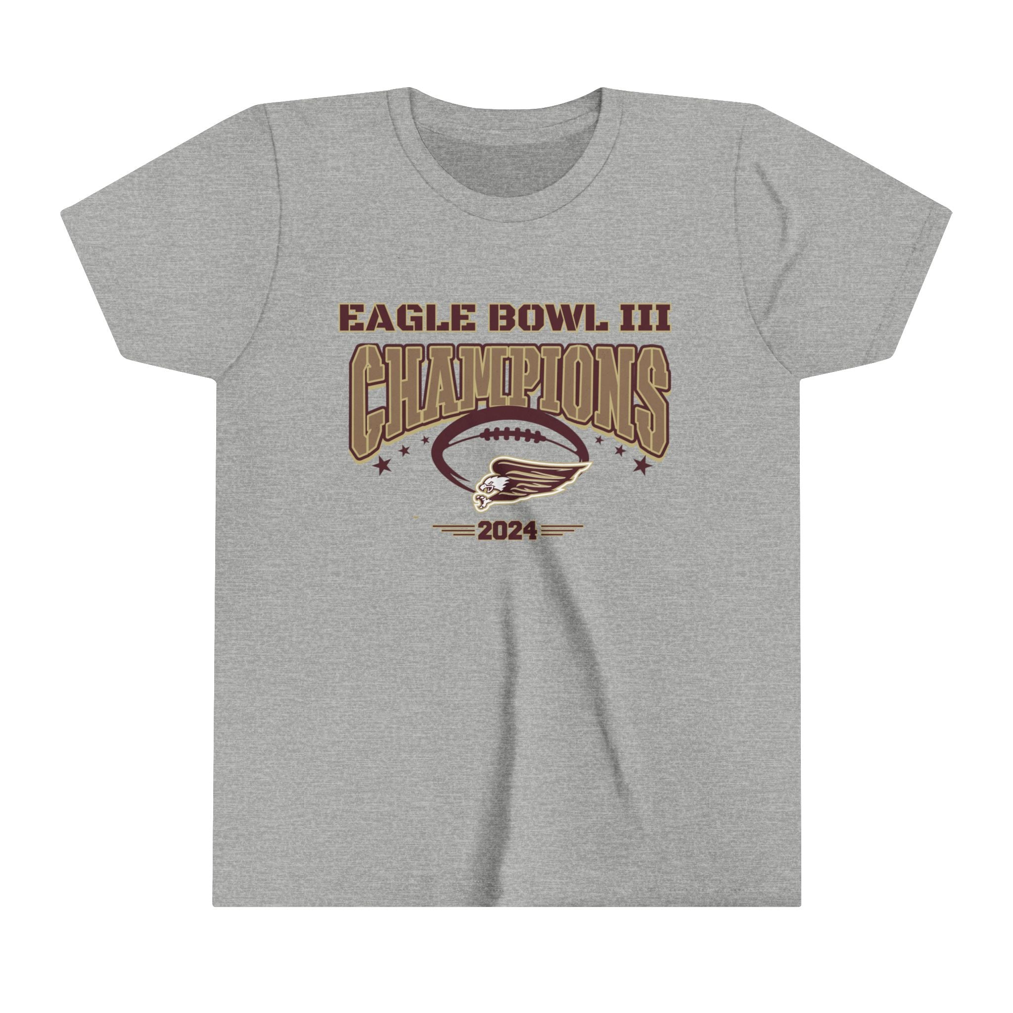 Youth New Albany Tackle Eagle Bowl Championship Short Sleeve Tee