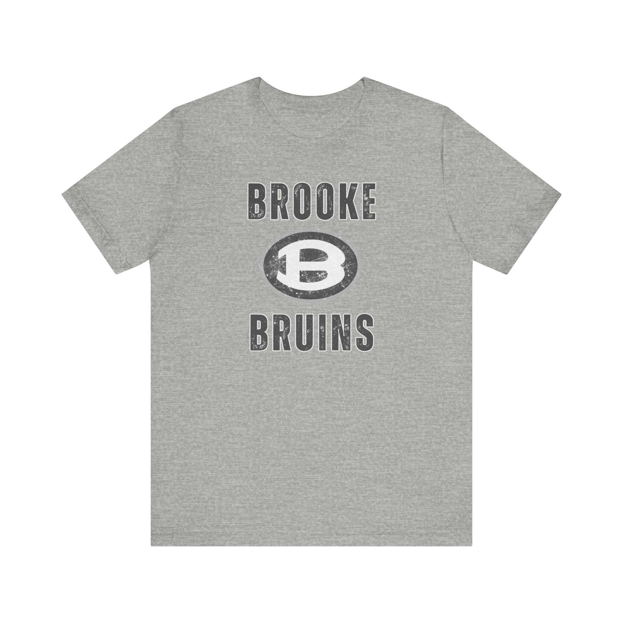 Adult Unisex Brooke Bruins Vintage Distressed Graphic Short Sleeve Soft Tee