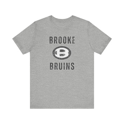 Adult Unisex Brooke Bruins Vintage Distressed Graphic Short Sleeve Soft Tee