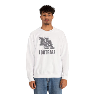 Adult Unisex New Albany Distressed Vintage Football Logo Graphic Sweatshirt