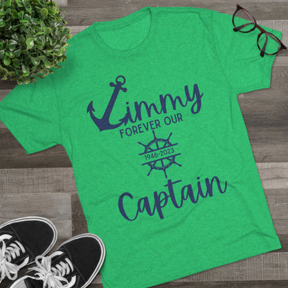 Adult Unisex Forever Our Captain Graphic Super Soft Short Sleeve Tee