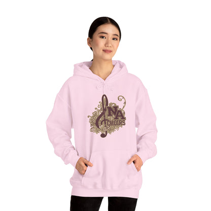 Adult Unisex Floral Medley Choirs Graphic Hoodie