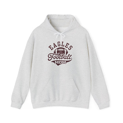 Adult Unisex Eagles Spirit Script Football Mom Graphic Hoodie