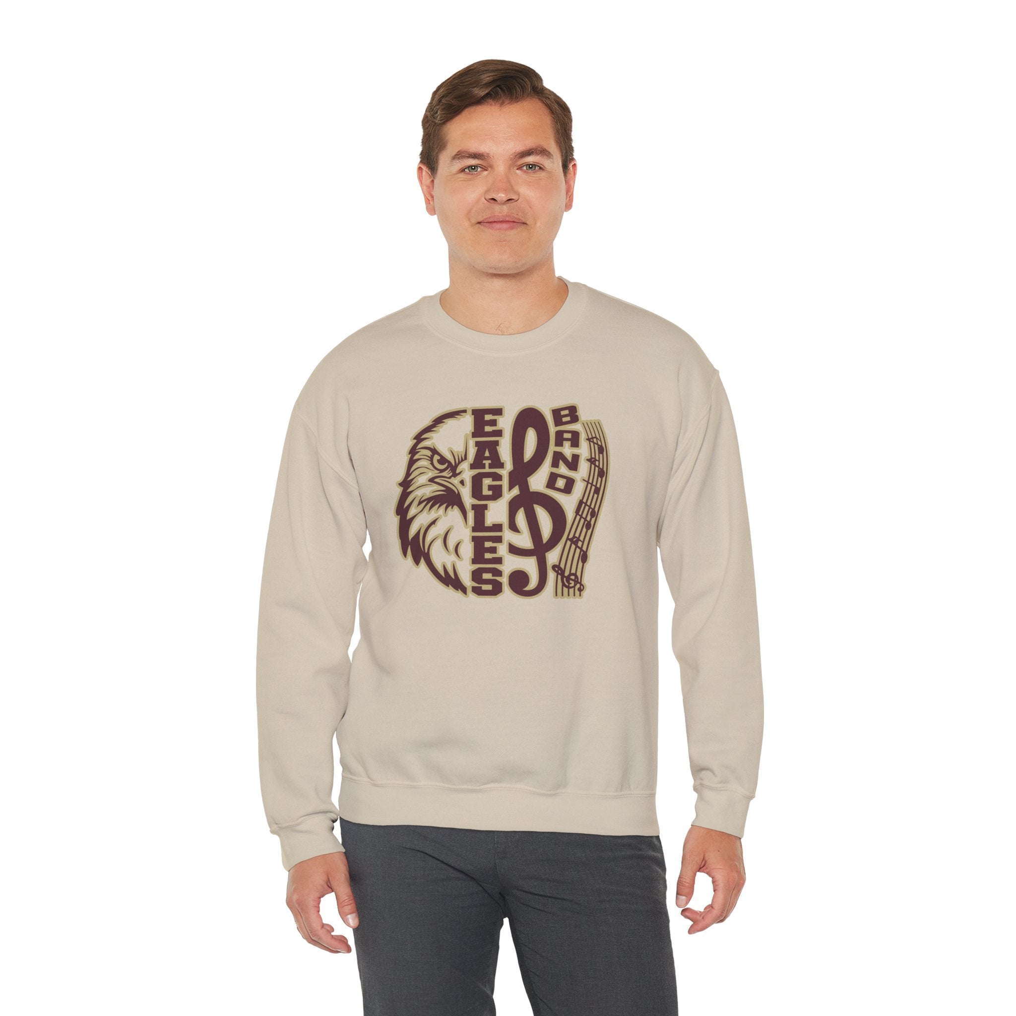 Adult Unisex Epic Band Eagle Graphic Sweatshirt