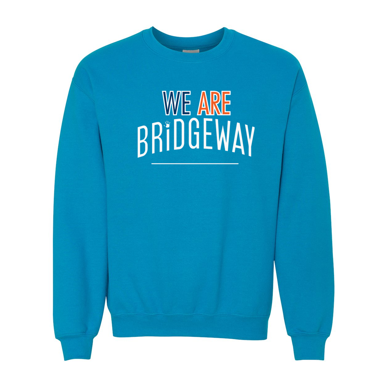 Adult Unisex "We are Bridgeway" Graphic Crewneck Sweatshirt