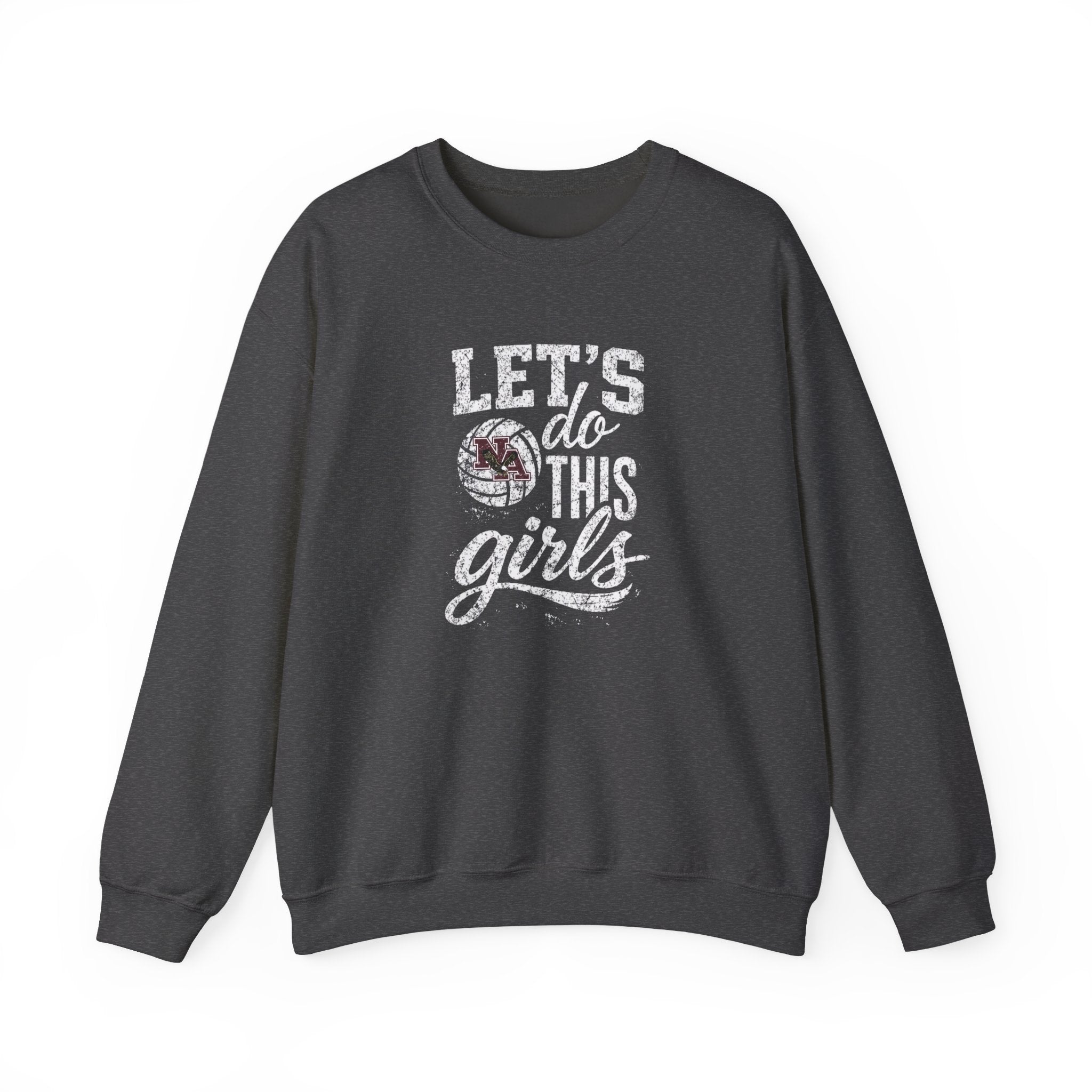 Adult Unisex New Albany Eagles Let's Do This Girls Graphic Sweatshirt