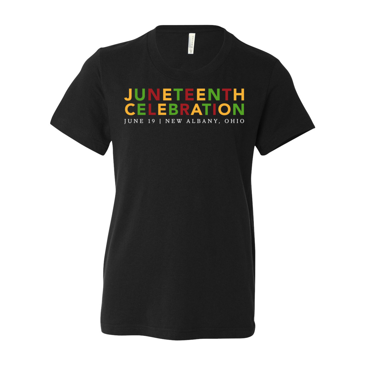 Youth Juneteenth Celebration Short Sleeve Graphic Tee - New Albany
