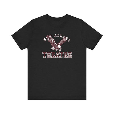 Adult Unisex Flying Theatre Eagle Graphic Short Sleeve Soft Tee