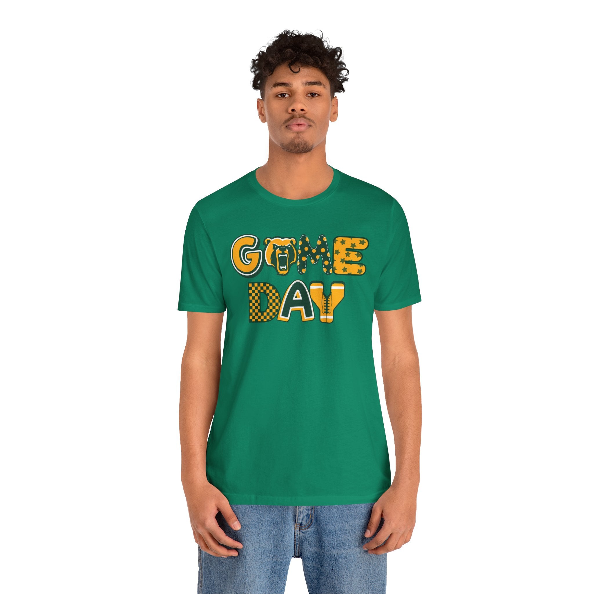 Adult Unisex Bruin Game Day Graphic Short Sleeve Soft Tee