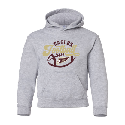 Youth Eagles Football Graphic Hoodie