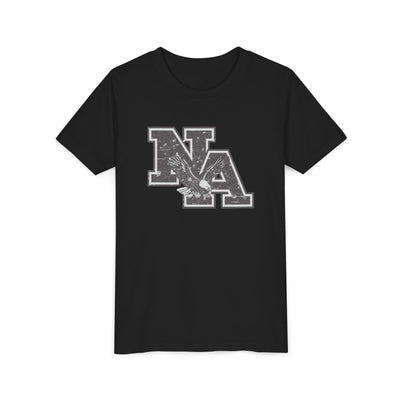 Youth Distressed Vintage Logo Graphic Short Sleeve Soft Tee