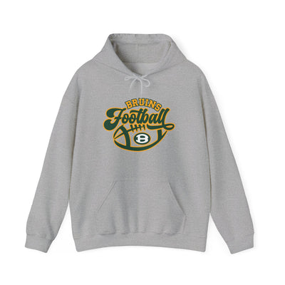 Adult Unisex Bruin Script Football Graphic Hoodie