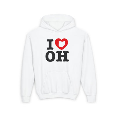 Youth I Heart OH Graphic Hoodie