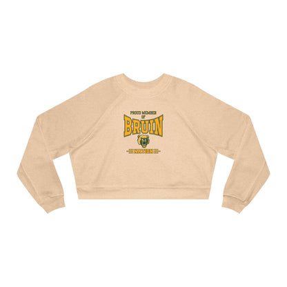 Women's Bruin Nation Graphic Cropped Fleece Sweatshirt