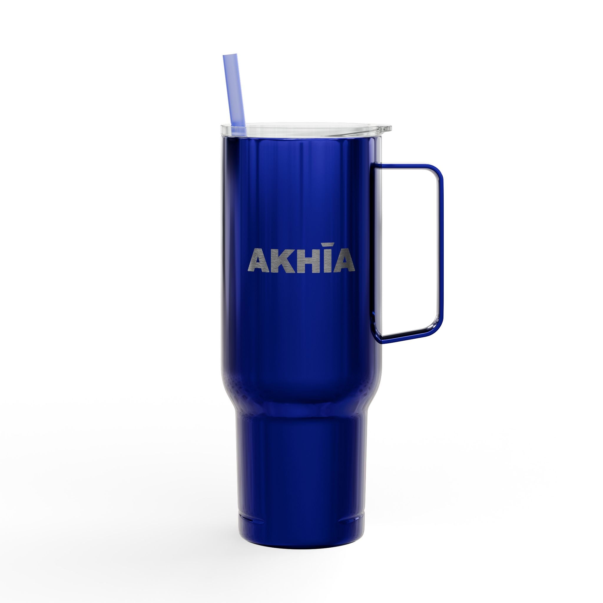 Ahkia Logo Engraved 40oz Insulated Tumbler with Lid