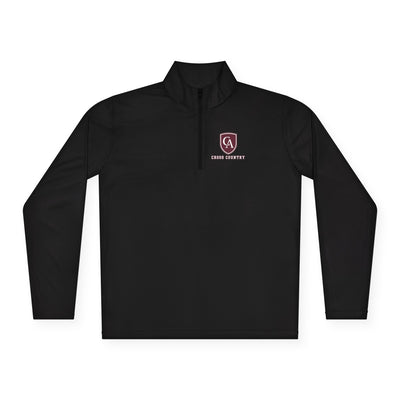 Adult Unisex Columbus Academy Football Logo Sport-Tek Quarter Zip Pullover