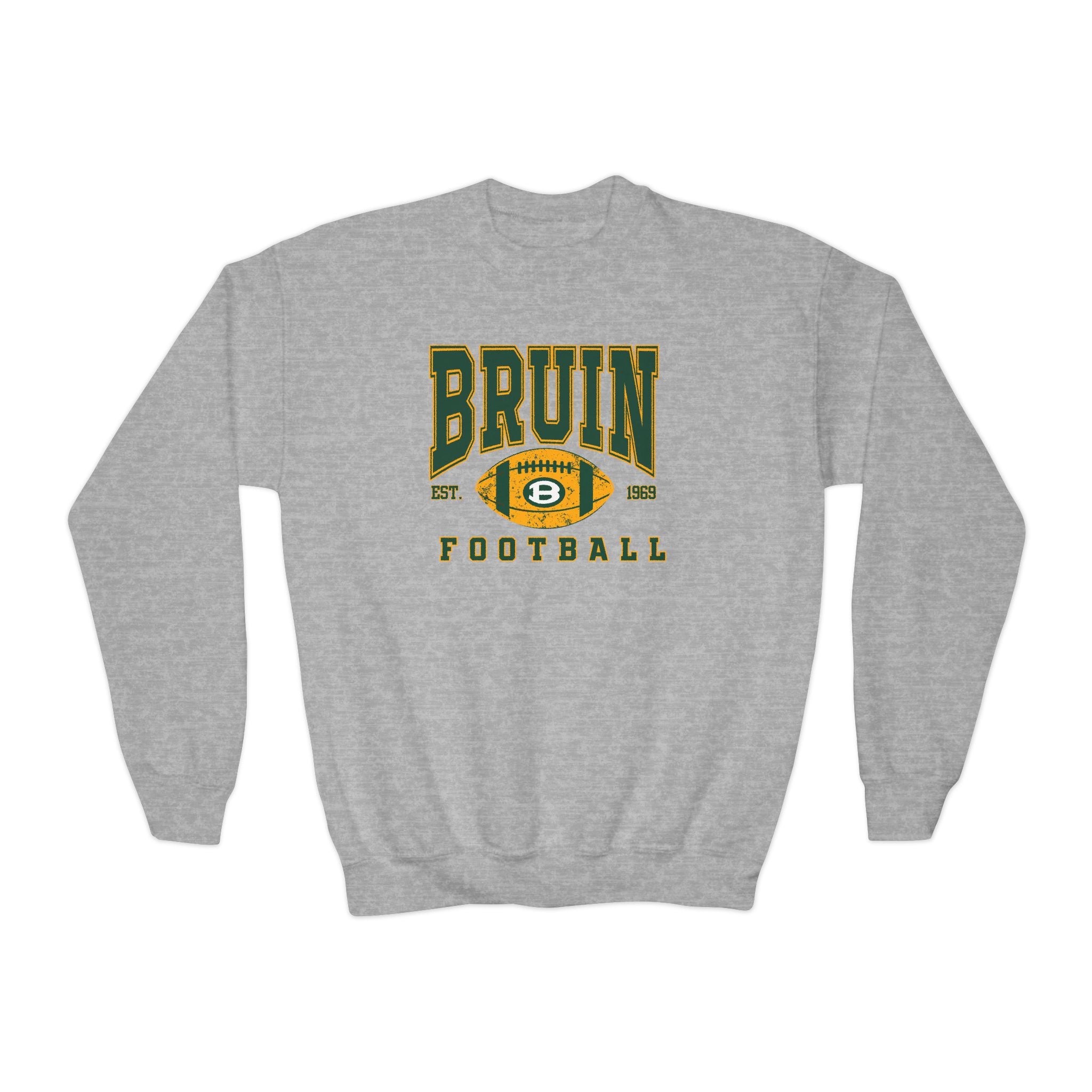 Youth Bruin Football Heritage Graphic Sweatshirt