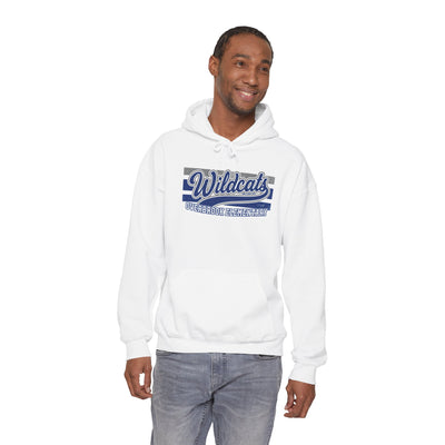 Adult Unisex Overbrook Elementary Wildcats Vintage Distressed Spirit Graphic Hoodie